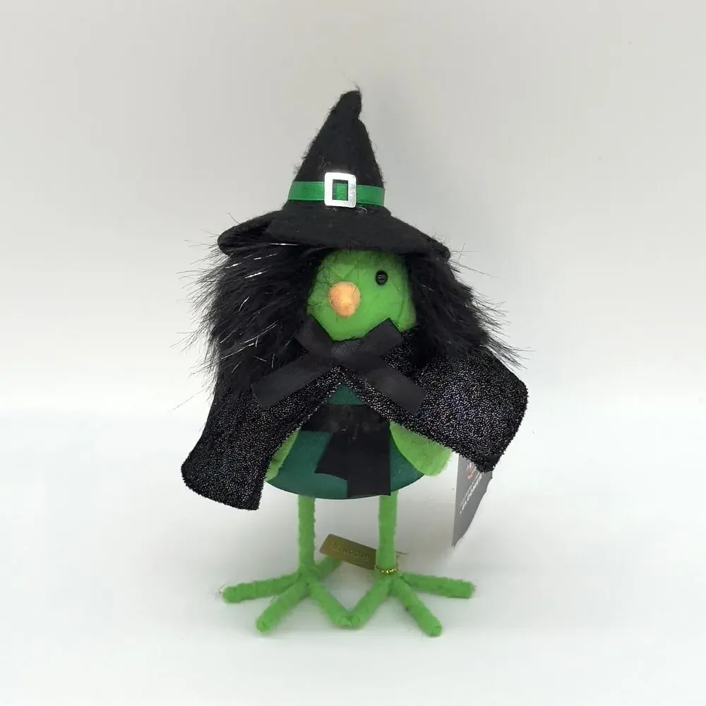2 Target Featherly Friends Wicked Glitzy & Gloomer Good Bad Witch Halloween Bird